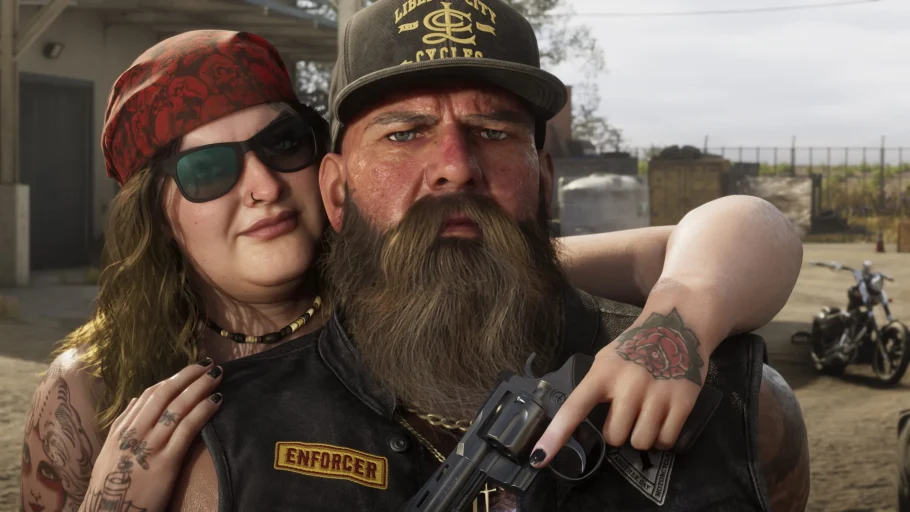Moradores caracterizados na região de Ambrosia em GTA 6