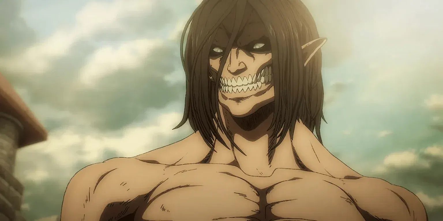 a still from the attack on titan anime