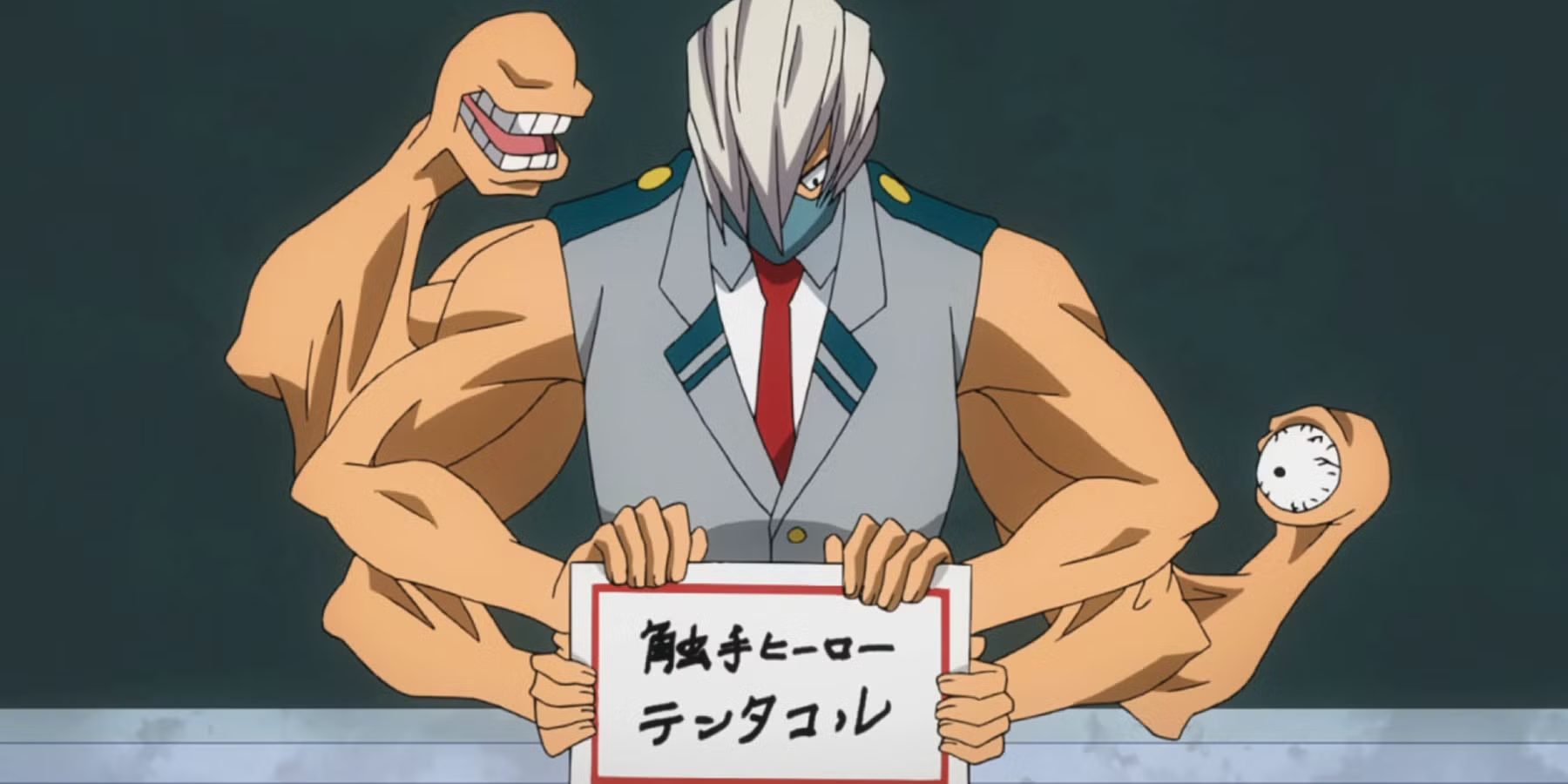 Mezo Shoji (also known by his hero name, Tentacole) from the anime series My Hero Academia.