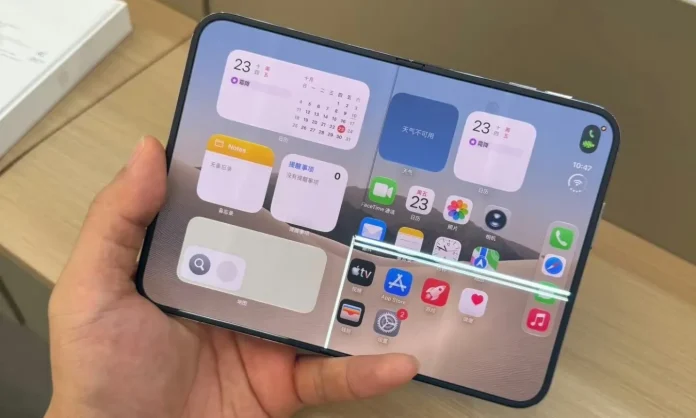 iPhone Duo registra rachaduras na tela após menos de 20 dobras