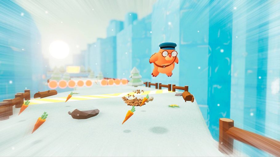 Captura de tela de Mail Mole durante a aventura
