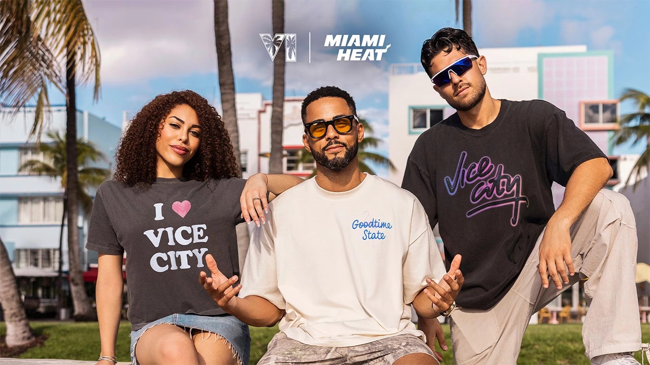 Miami HEAT transformará jogo em uma noite de Vice City em parceria com GTA 6
