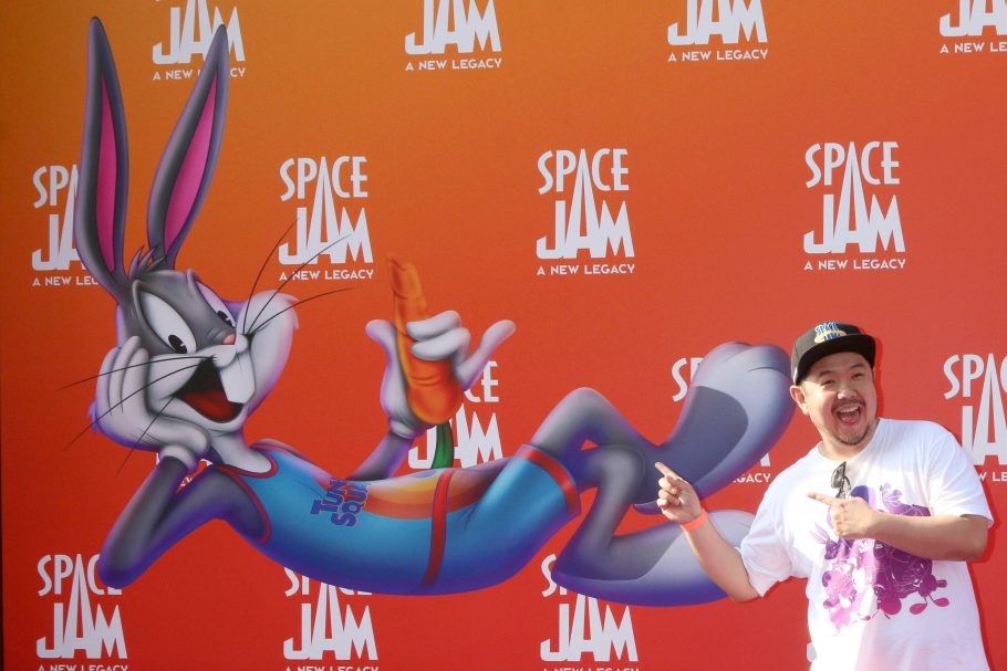 Eric Bauza na première de Space Jam: A New Legacy em Los Angeles