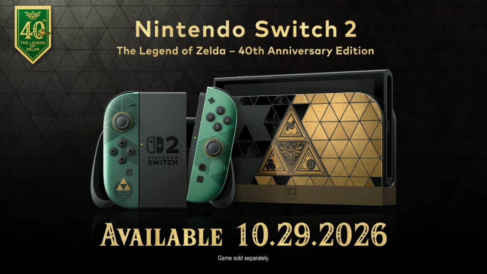 Edição especial de Zelda para Nintendo Switch 2