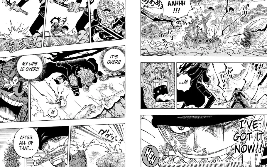 Zoro enfrenta Saint Shepherd Sommers em One Piece