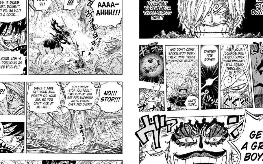Página do Capítulo 1196 de One Piece