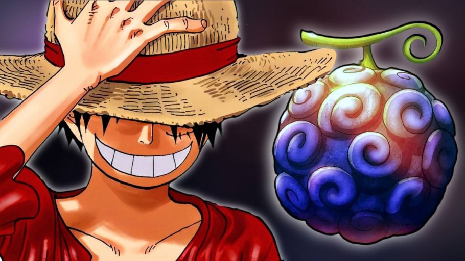 Luffy enfrentando Imu em One Piece