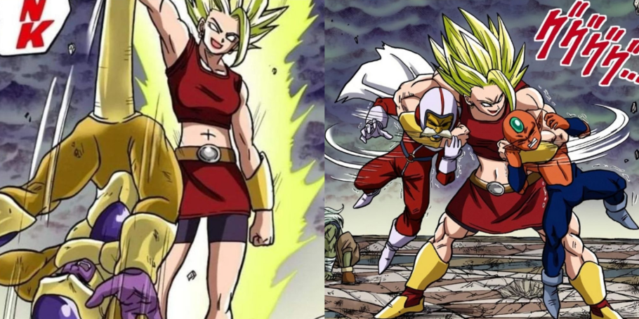Kale na forma Super Saiyajin Lendária