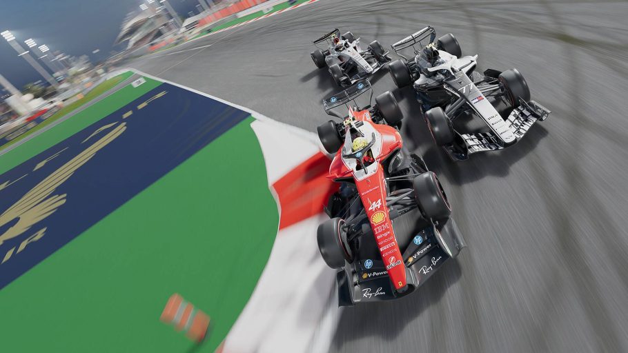 F1 25 em uma corrida de Fórmula 1