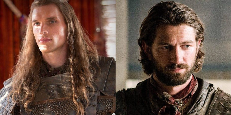 Ed Skrein e Michiel Huisman como Daario em Game of Thrones