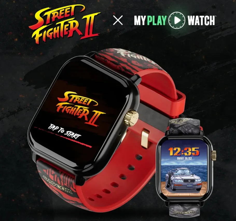 Versão jogável de Street Fighter 2 no relógio