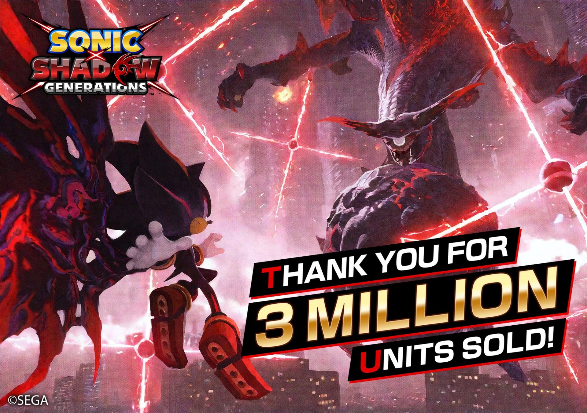 Shadow Generations Bundle Sonic x Shadow Generations supera 3 milhões de cópias vendidas ...