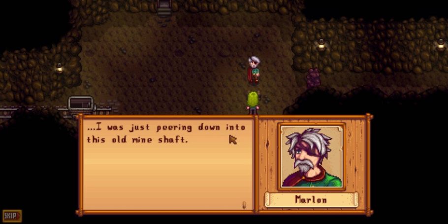 Marlon em Stardew Valley