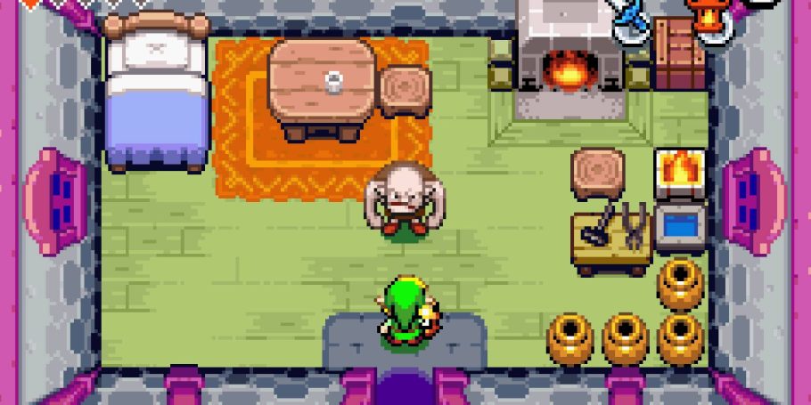 Cena de The Minish Cap com Dampé