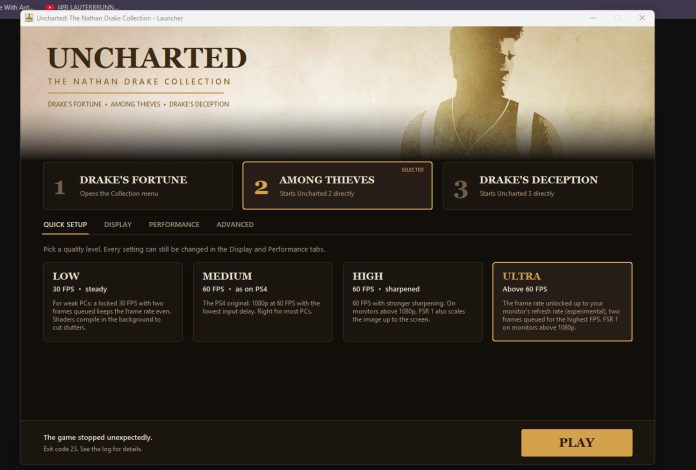 Trilogia original de Uncharted chega ao PC com suporte a 120 FPS